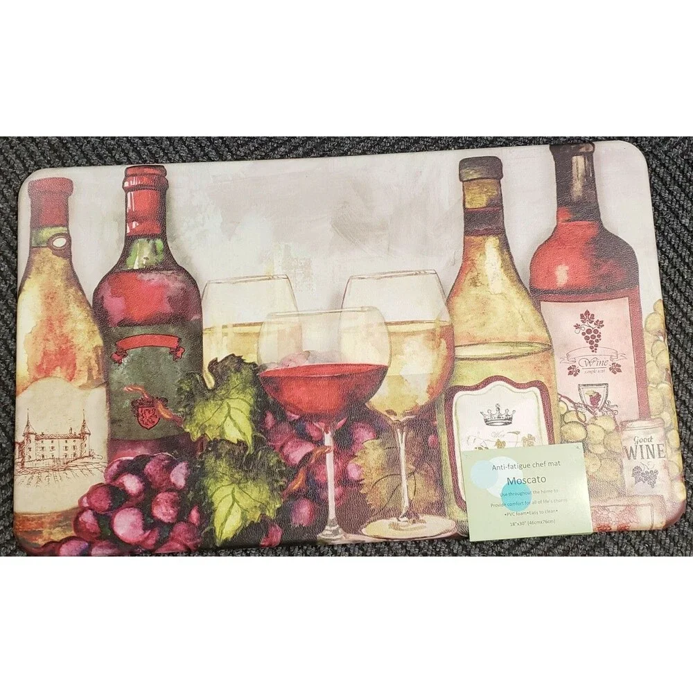 Anti-Fatigue Printed PVC Kitchen Floor Mat (18